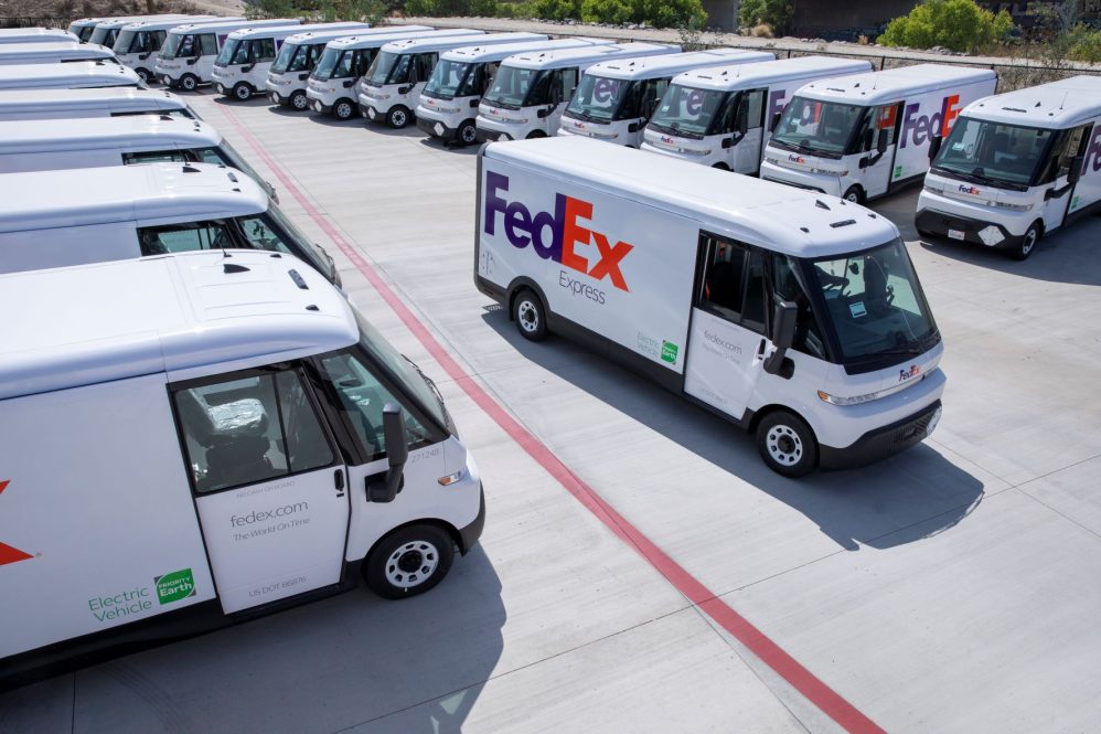 fedex brightdrop vans