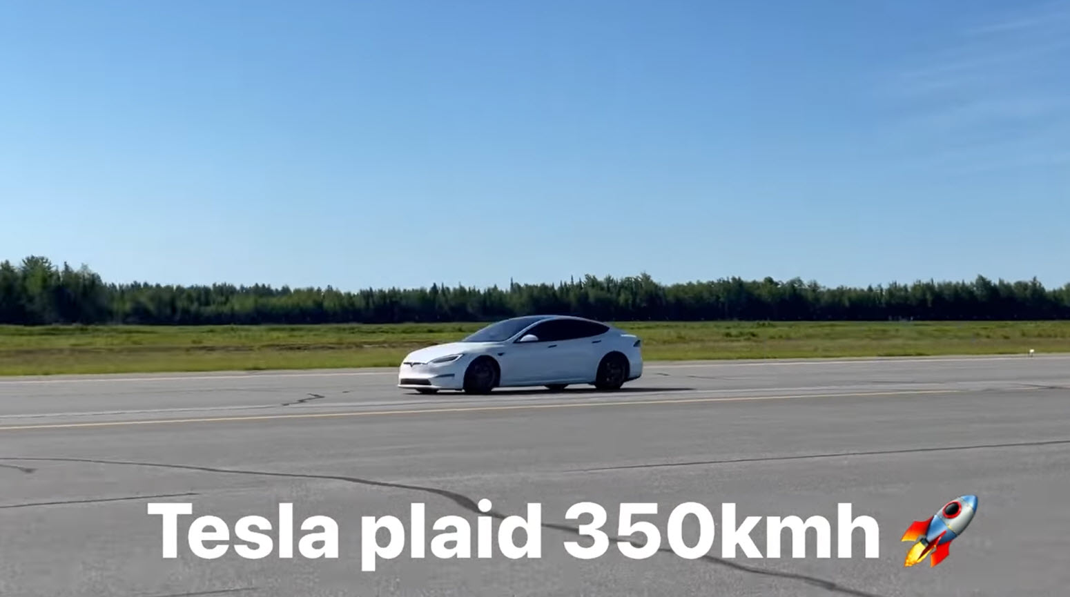 Modified Tesla Model S Plaid hits 216mph (347km/h) [Video] - Drive Tesla