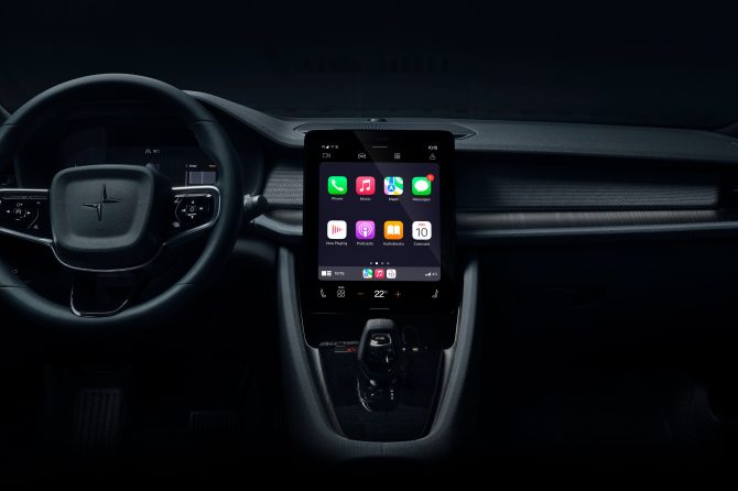 polestar apple carplay