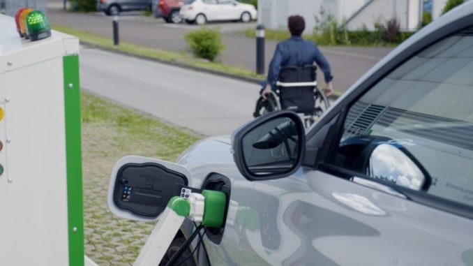 Ford Robot Charging Arm