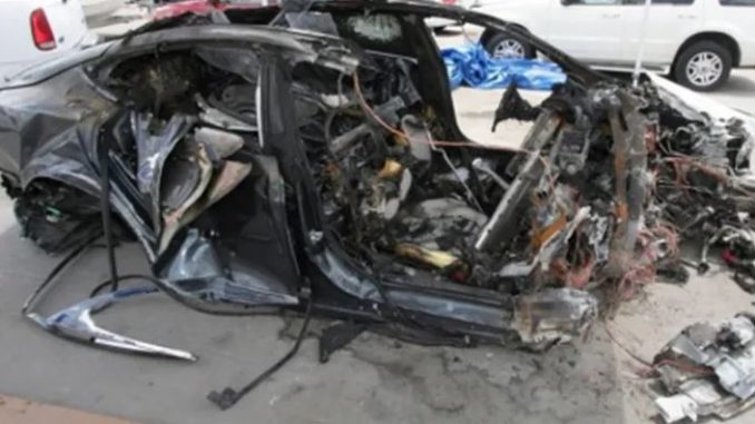 Model S Crash