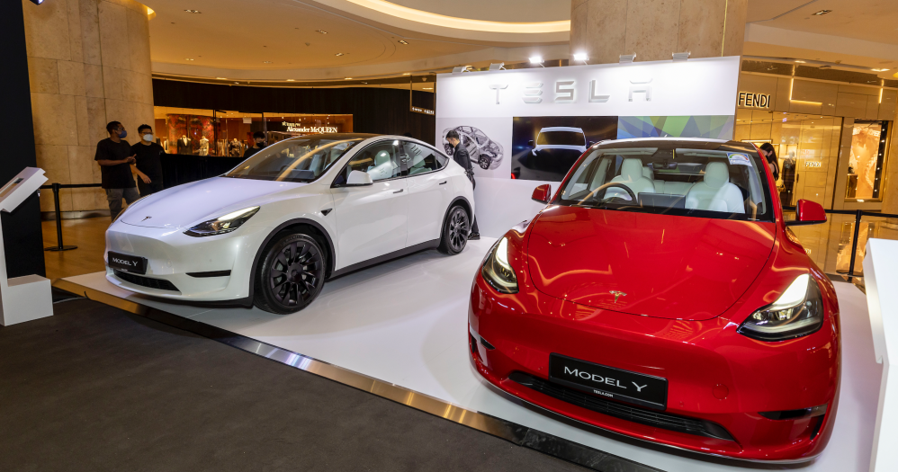 Tesla model y singapore