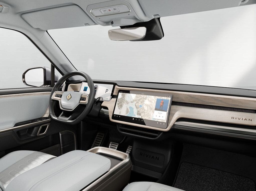    Rivian R1t Interior 