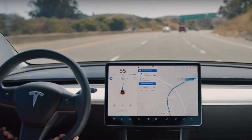 tesla navigation
