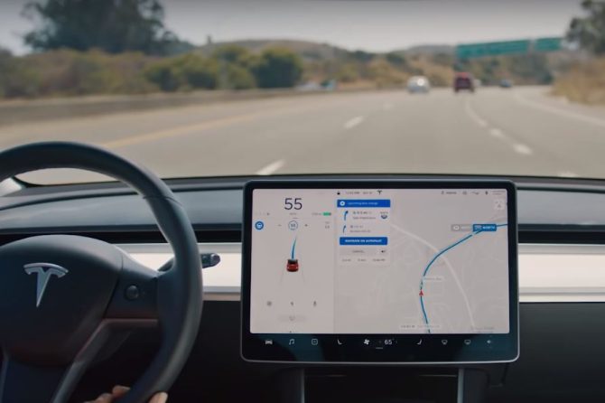 tesla navigation