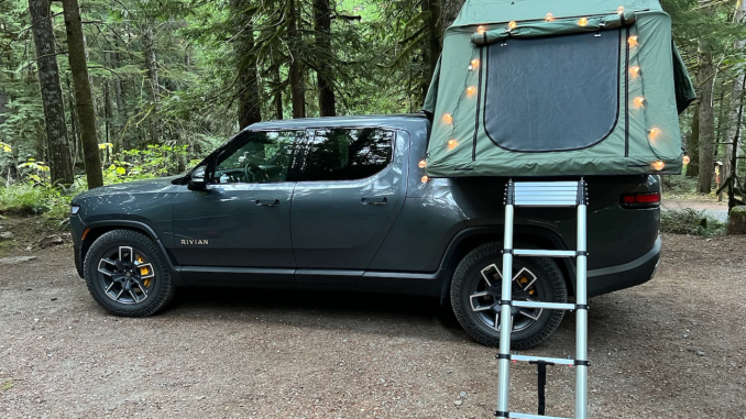 Rivian R1T truck courtesy of Rivian