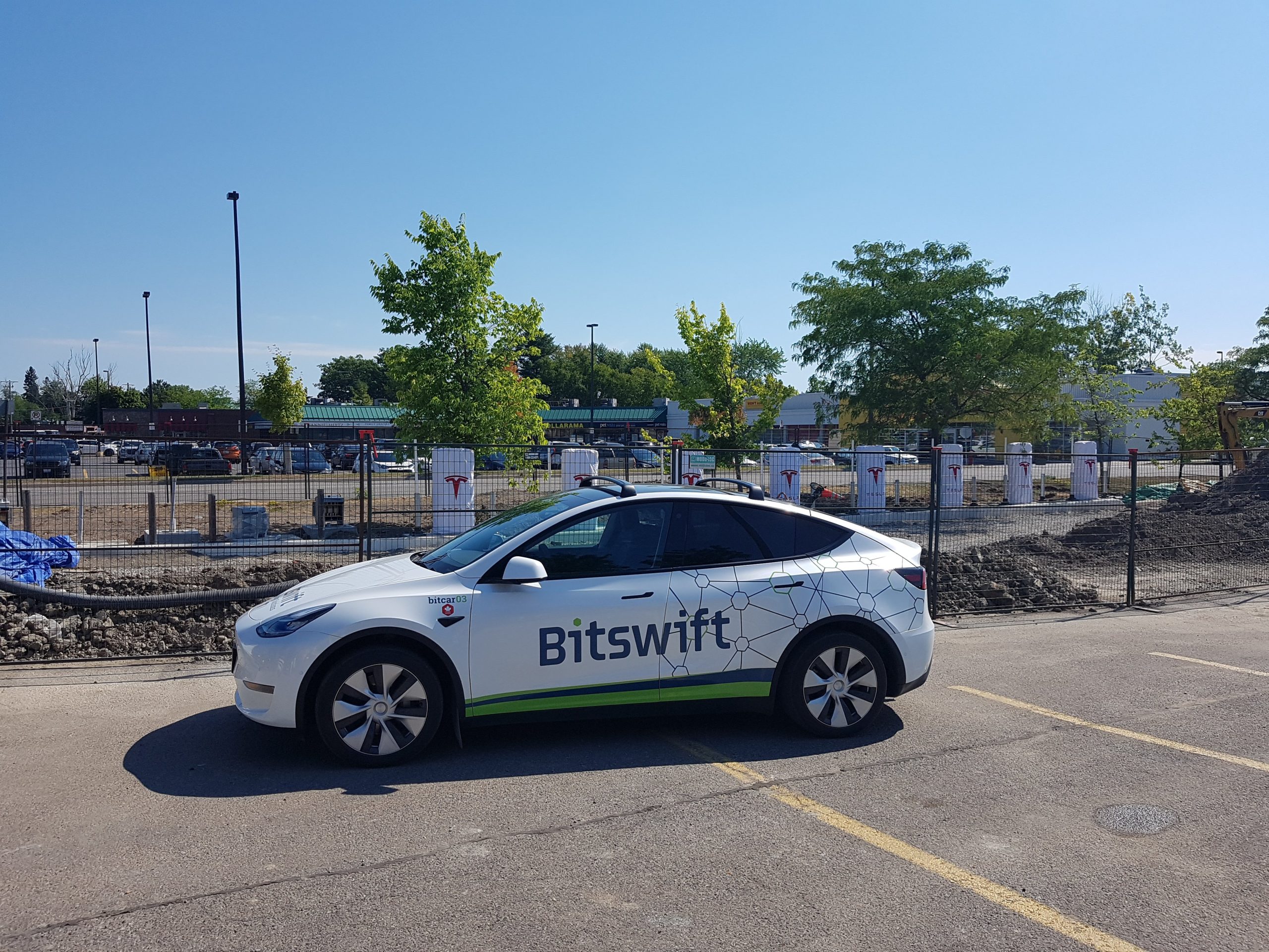Tesla begins construction of Supercharger in Gananoque [Ontario