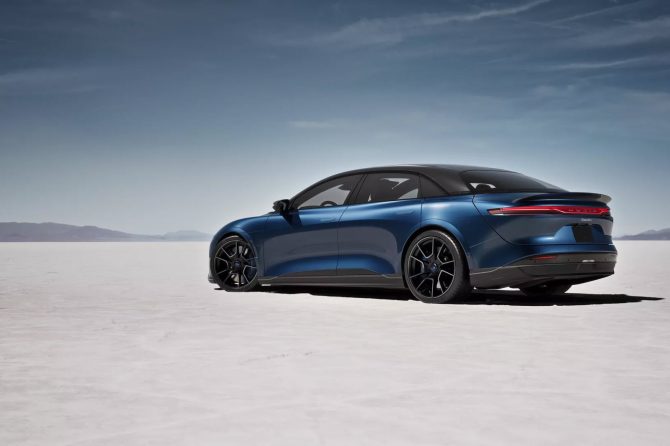 lucid air sapphire