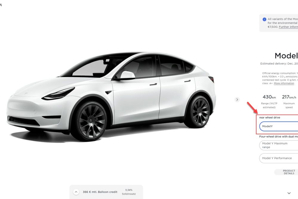 model y rwd