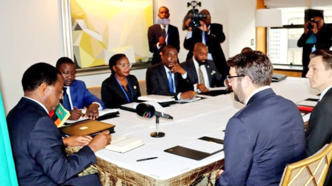 SpaceX Starlink team meets with Zambian government officials