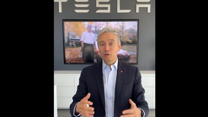 Canadian Minister meets with Tesla in California to "do more together"