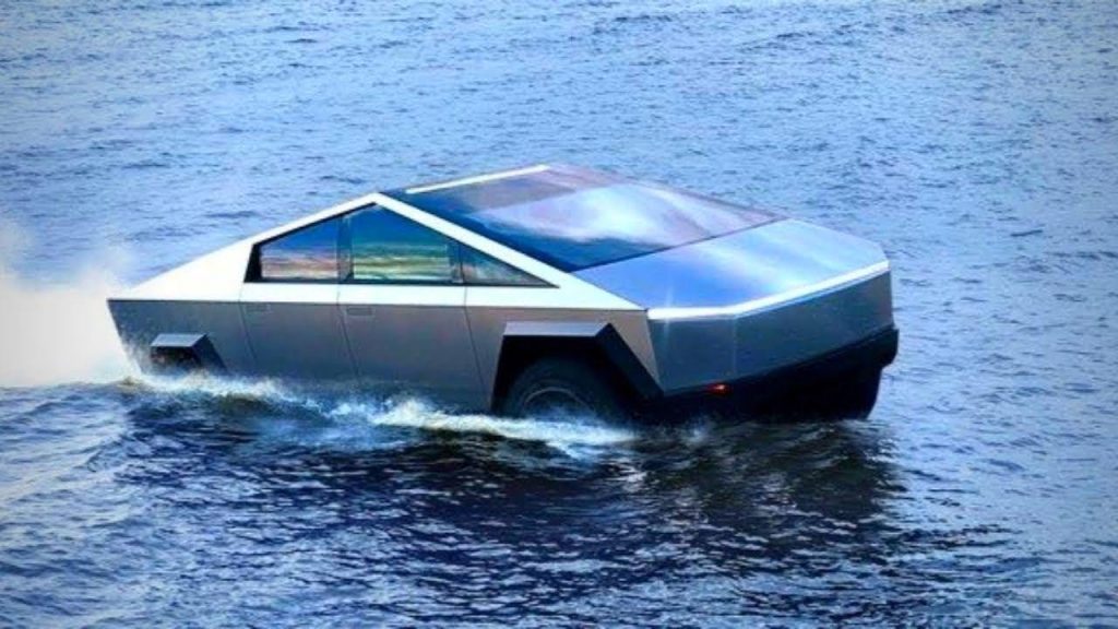 cybertruck boat