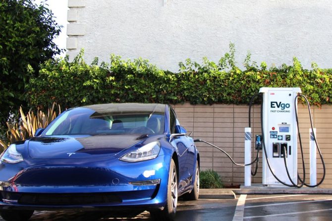 evgo tesla