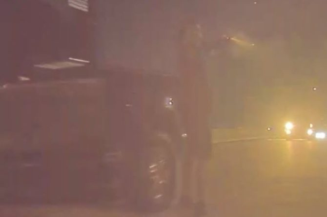 houston tesla shooting