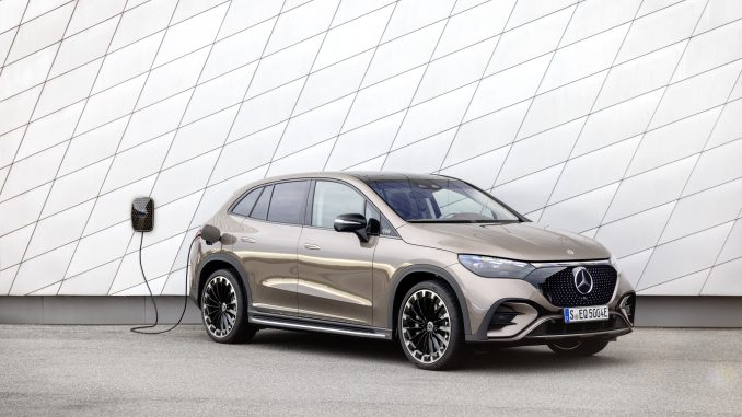 2023 EQE SUV (European model shown)
