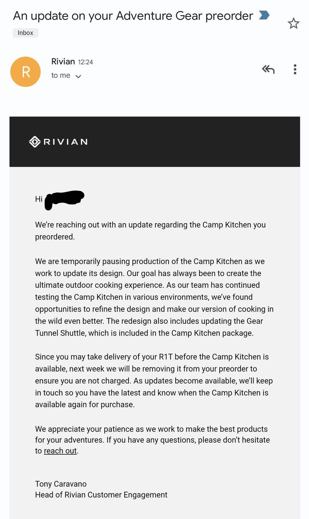 Rivian email