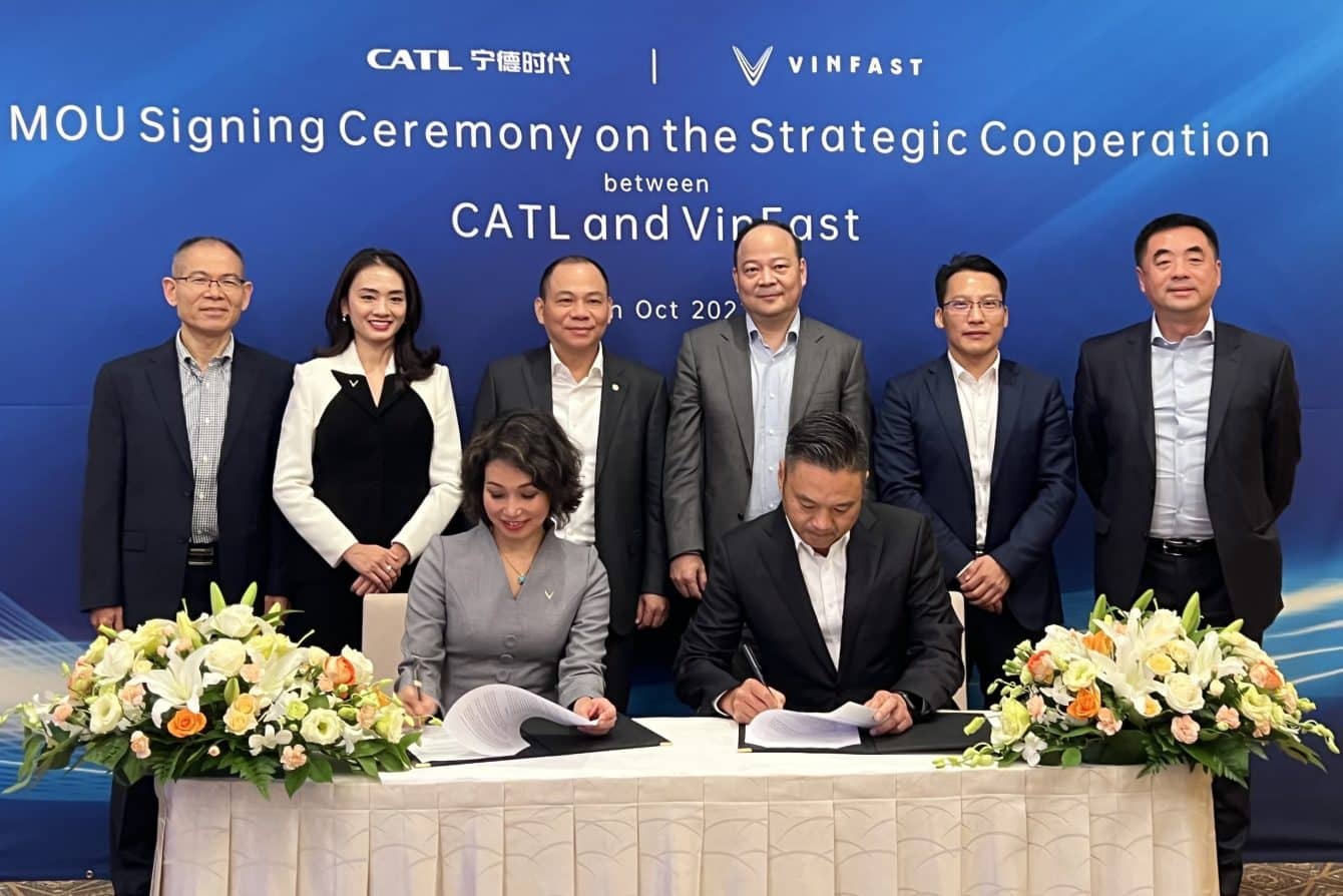 VinFast expands partnership with CATL to include skateboard chassis ...