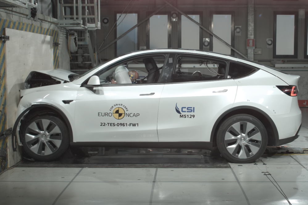 euro ncap tesla model y