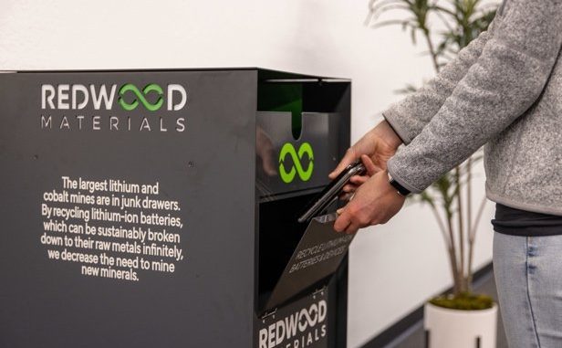 Redwood Audi battery bin courtesy of Redwood