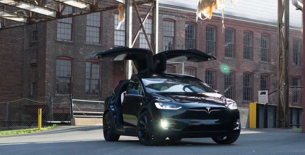 Tesla Model X in China courtesy of The Road Show