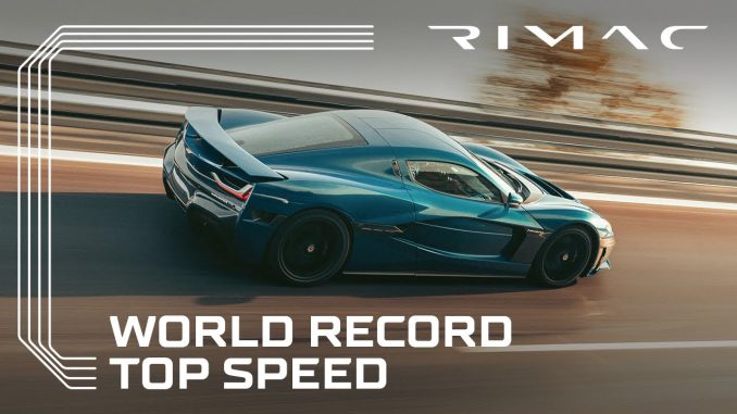 rimac top speed record