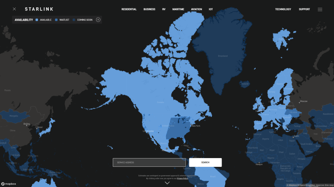 Starlink expands service coverage to include all of Canada, Alaska ...