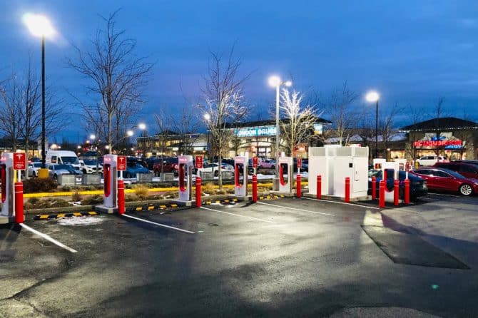 Richmond Ironwood Supercharger at dusk
