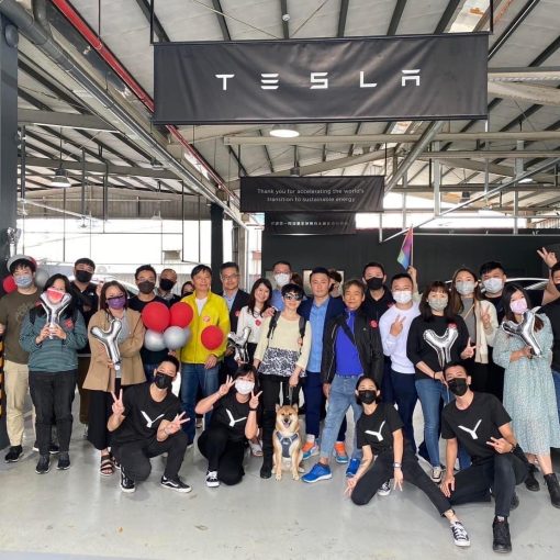 taiwan model y deliveries