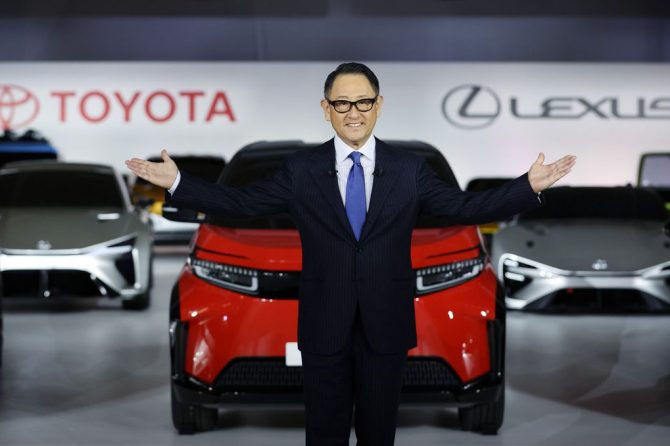 Akio Toyoda courtesy of Toyota