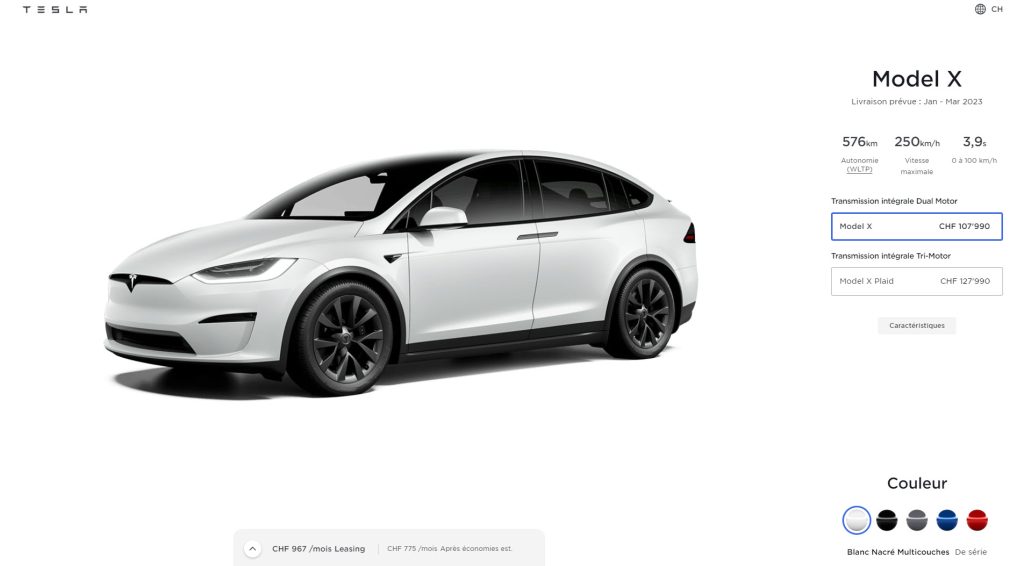 model x ch