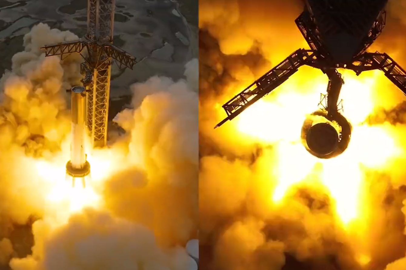 SpaceX successfully fires 31 of 33 Raptor engines on Starship booster ...