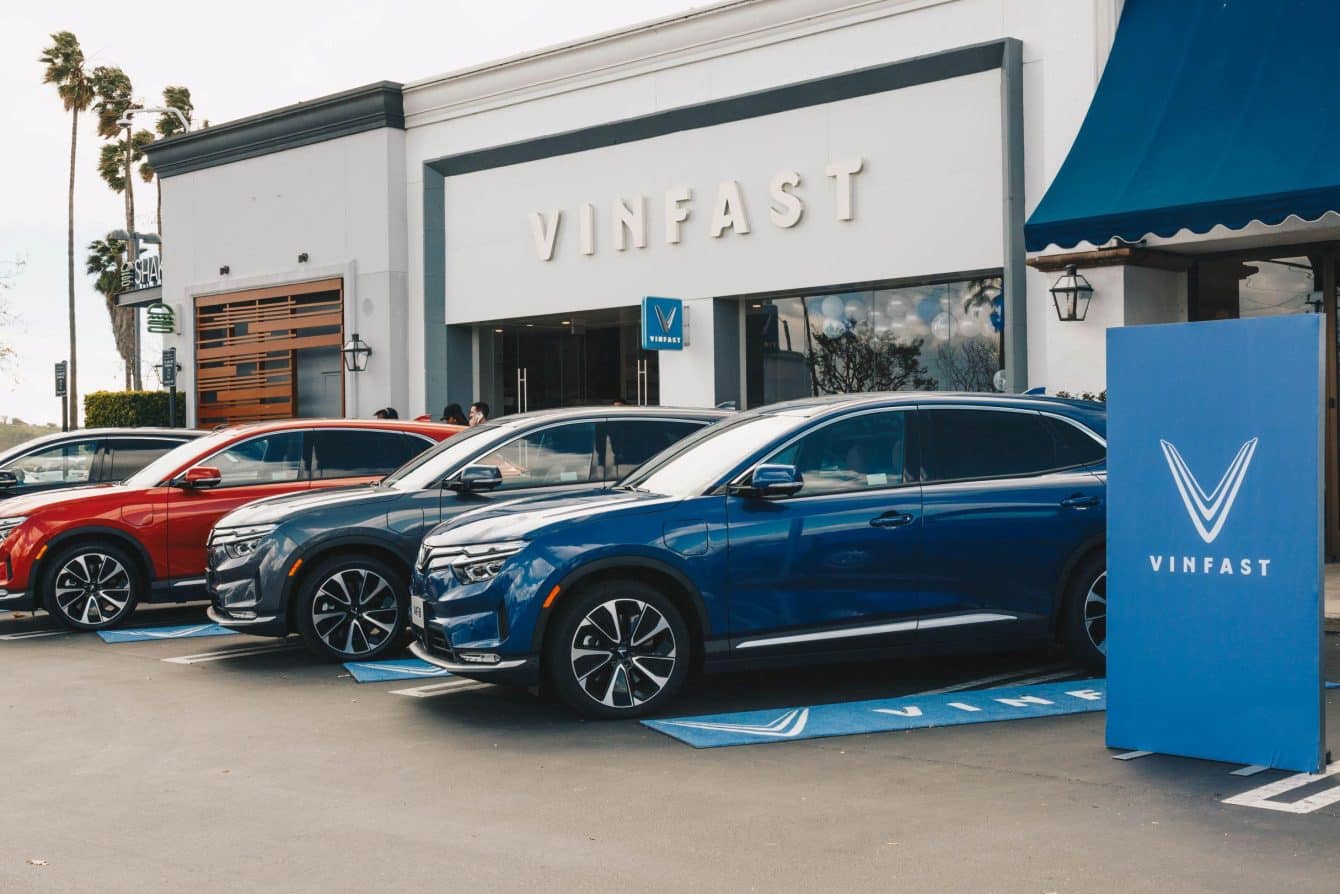 VinFast delivers first VF8 electric SUVs in the US - Drive Tesla