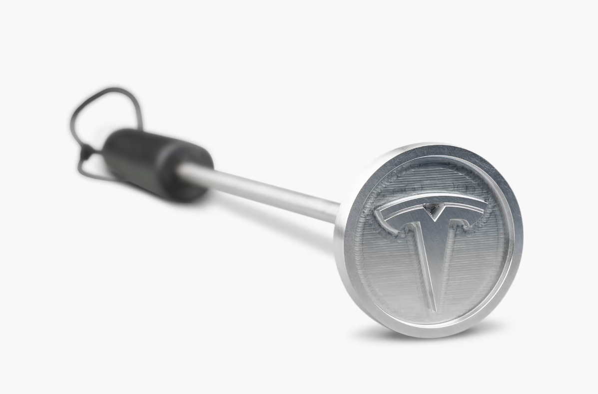 tesla branding iron