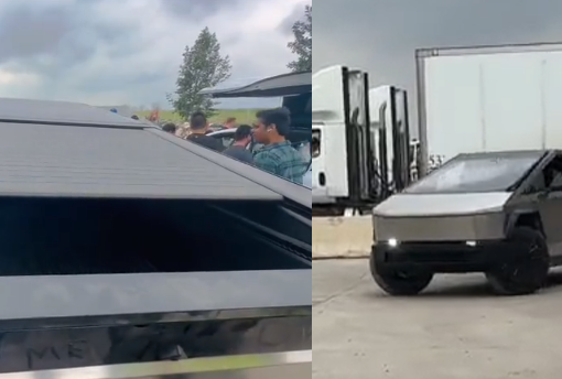 cybertruck tonneau steering