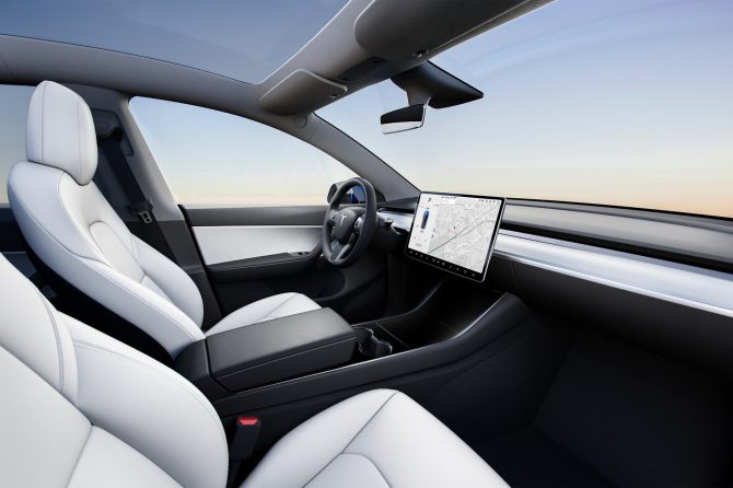 model y interior