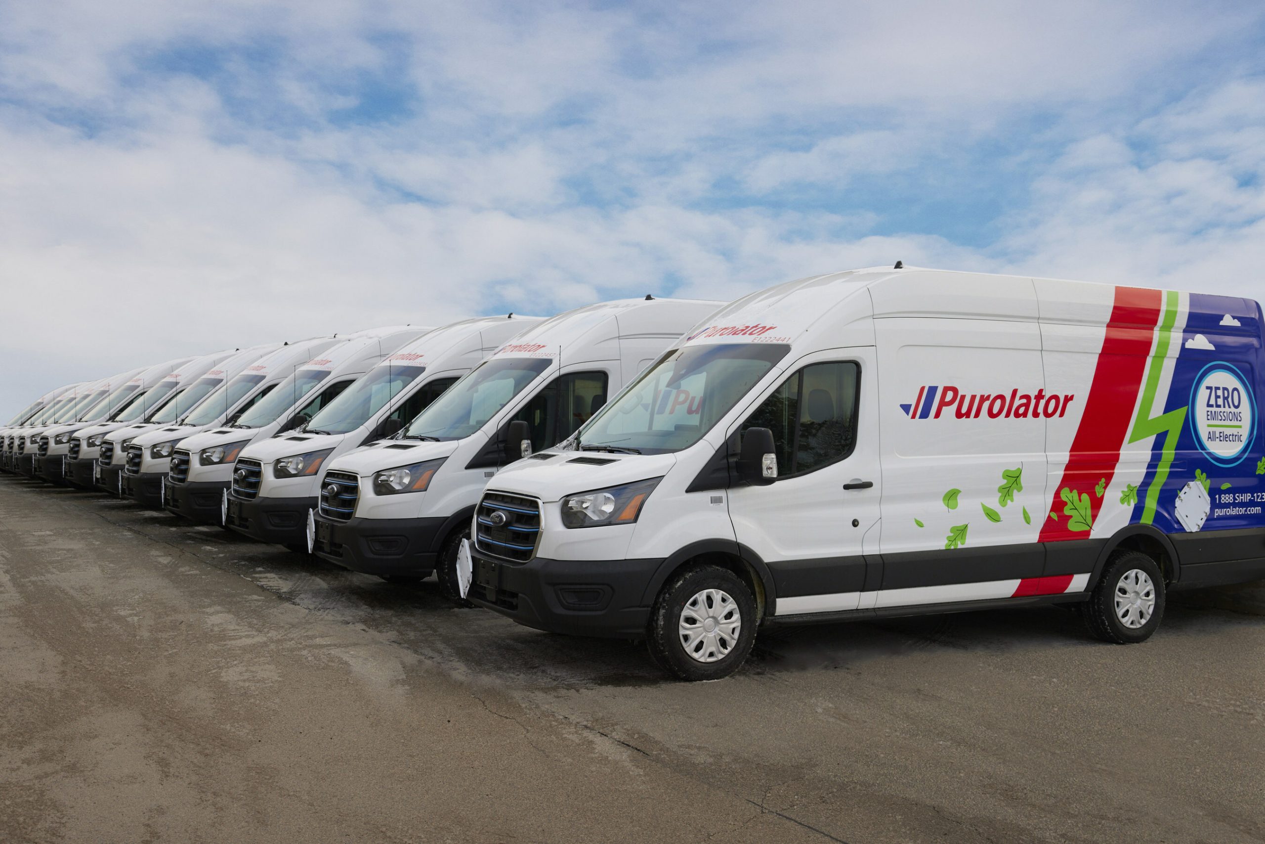 Purolator Inc--Purolator to make single largest network investme