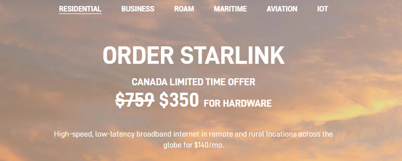 starlink deal