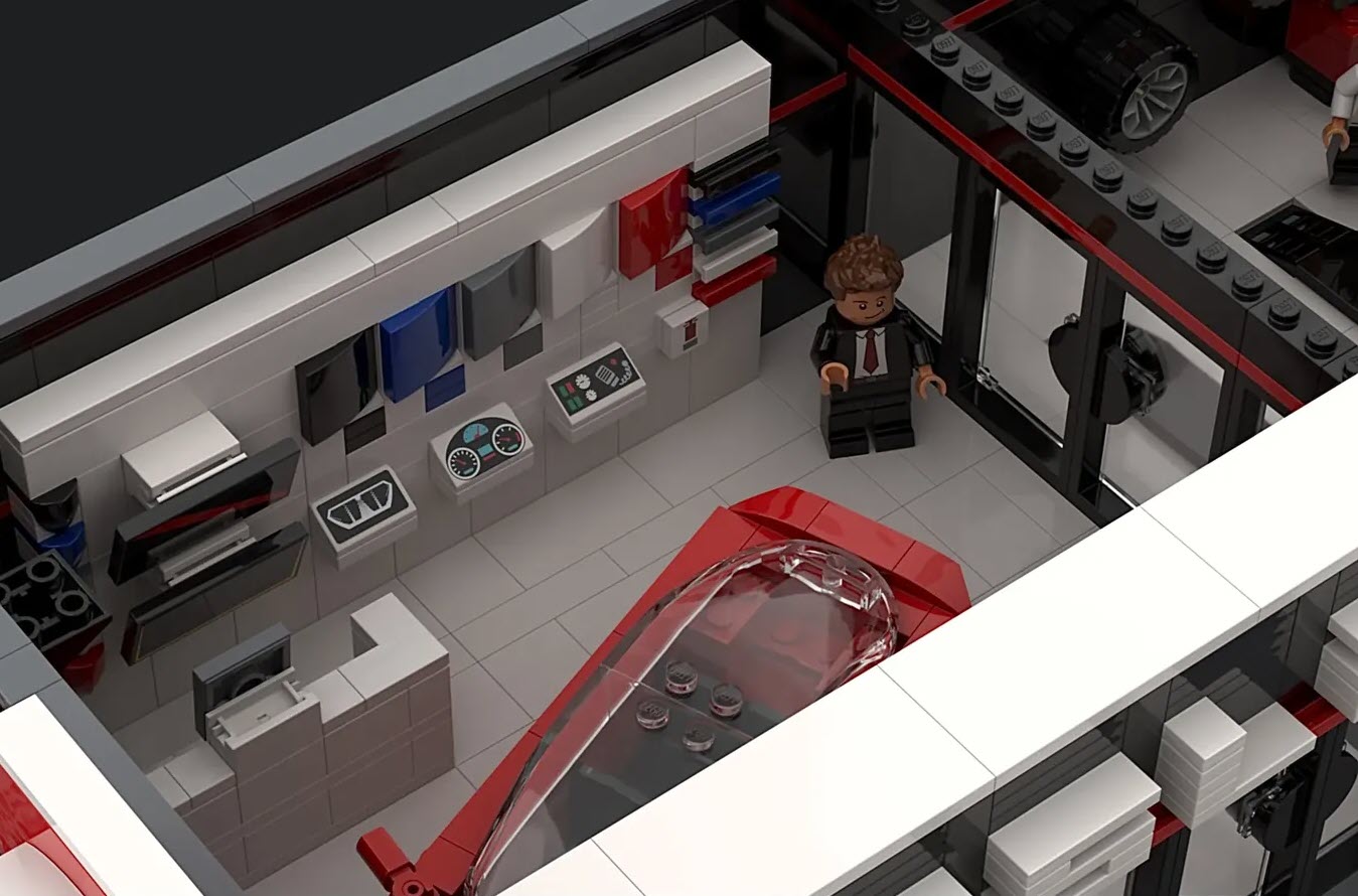 tesla center lego ideas