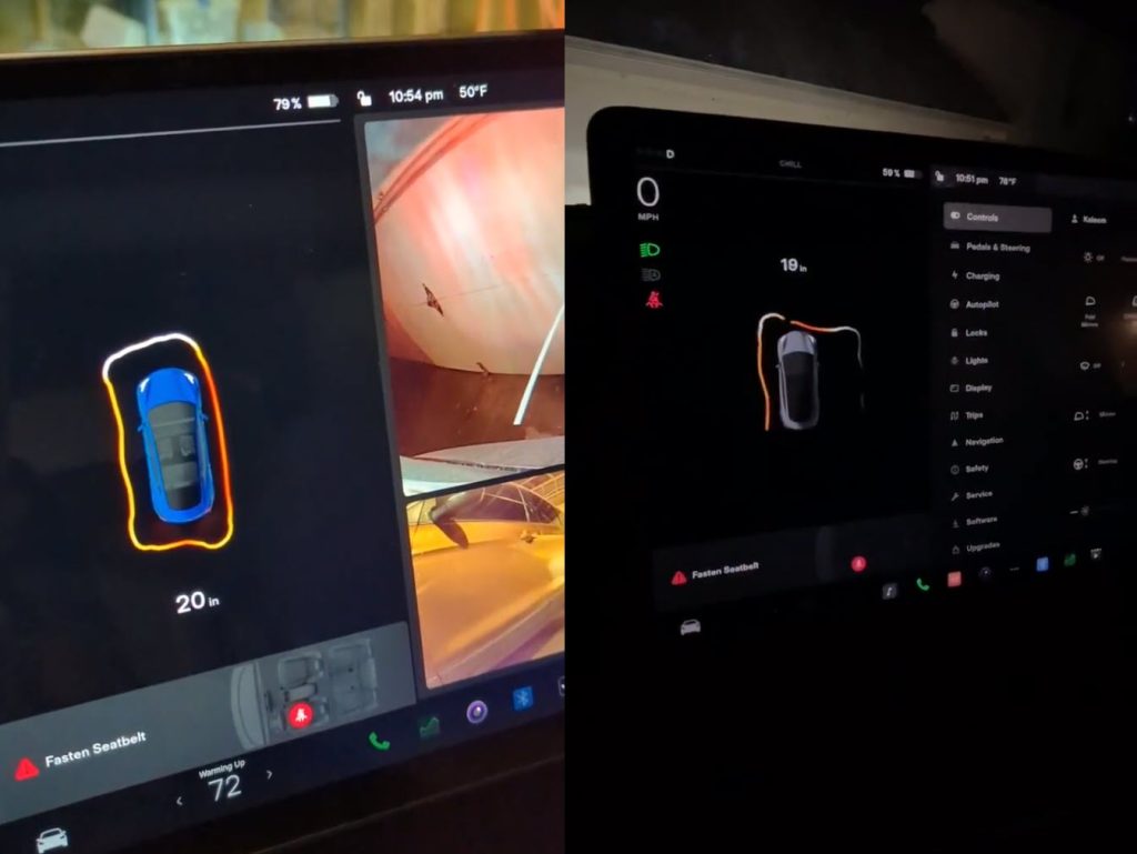 tesla vision park assist