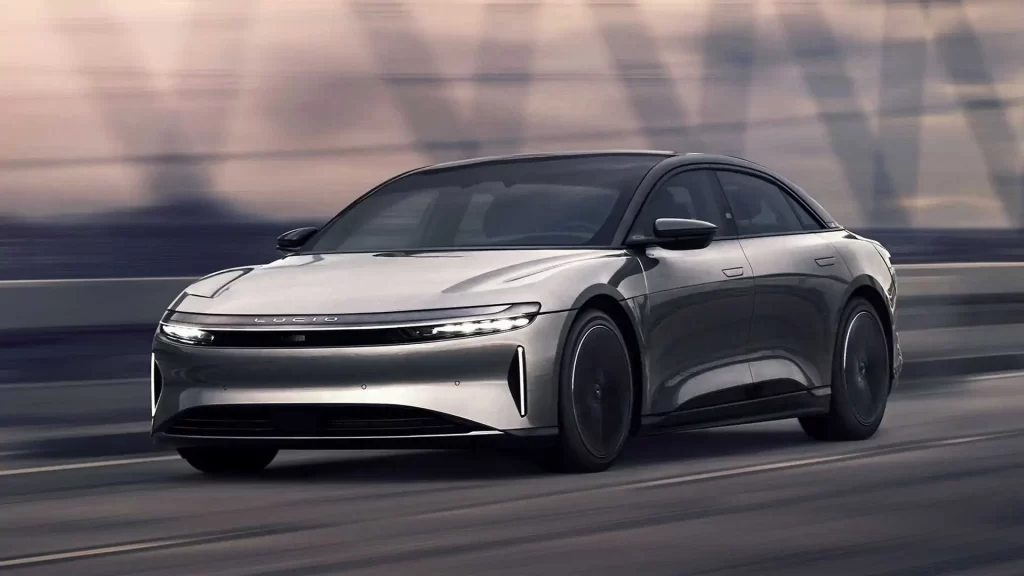 Lucid Air with Stealth Appearance package