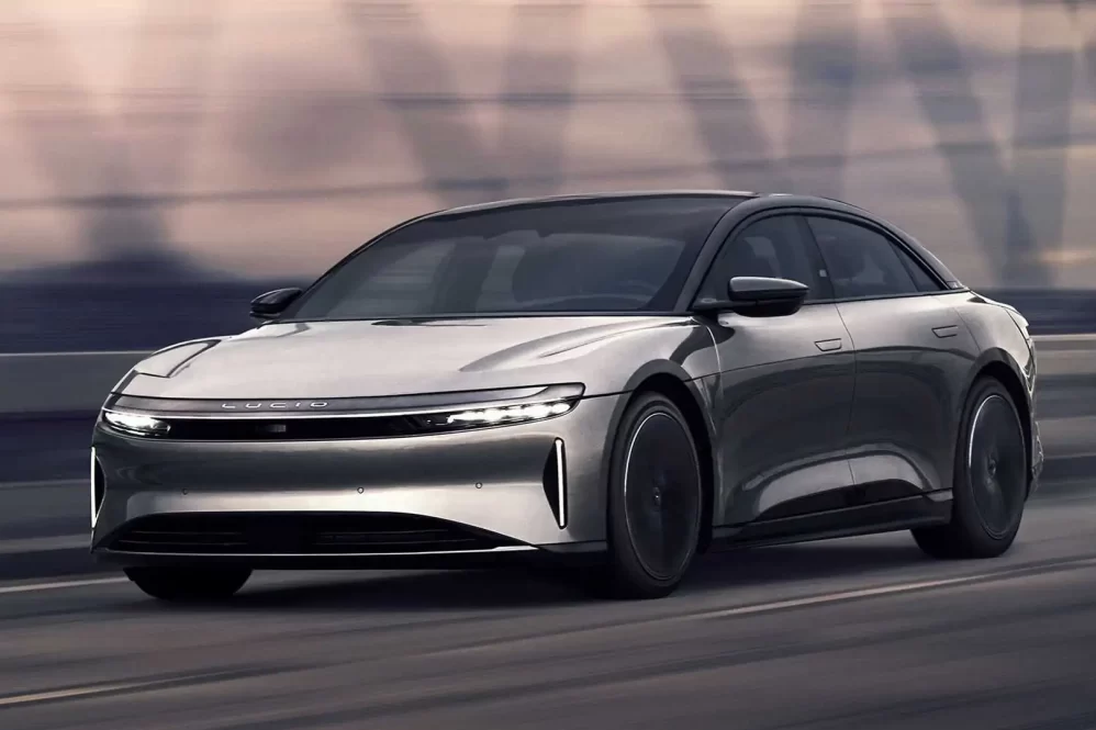 Lucid Air with Stealth Appearance package