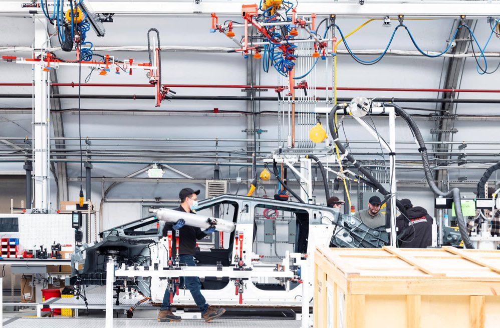 cybertruck pilot line