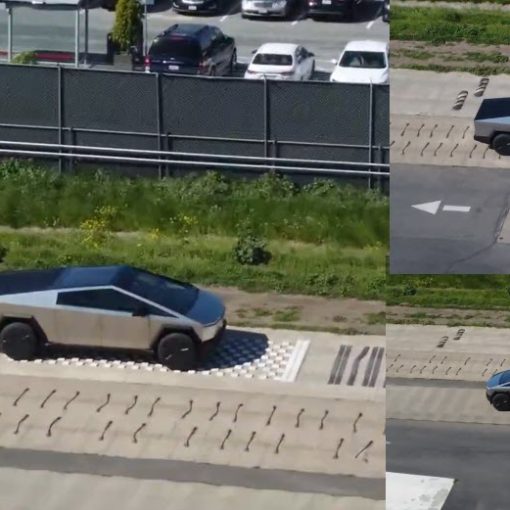 cybertruck suspension tet