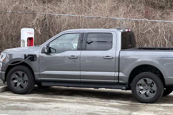 ford tesla supercharger