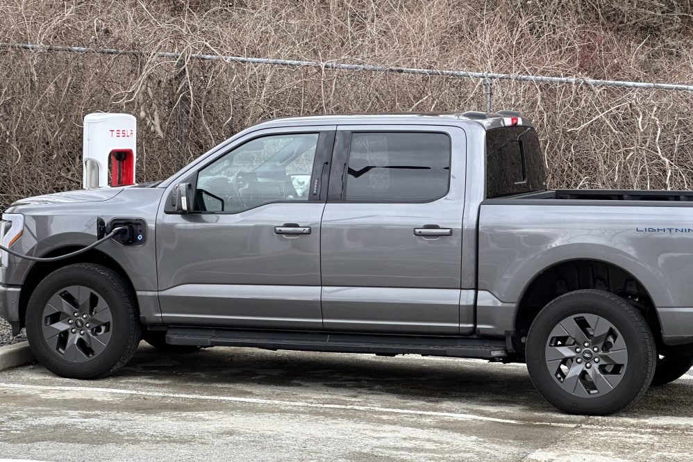 ford tesla supercharger