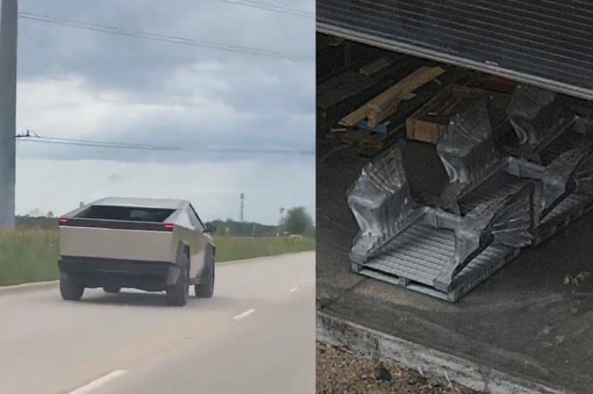 cybertruck and castings