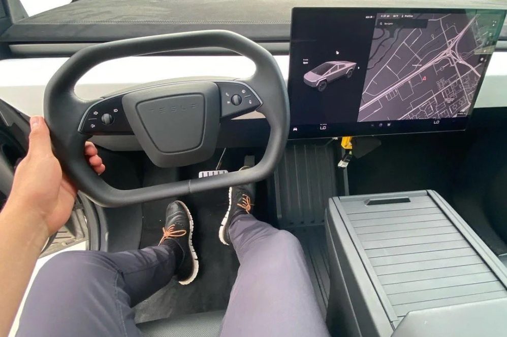 cybertruck interior