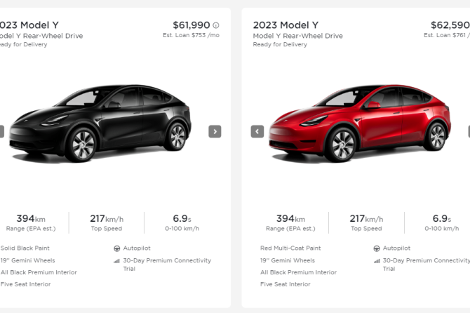 model y rwd