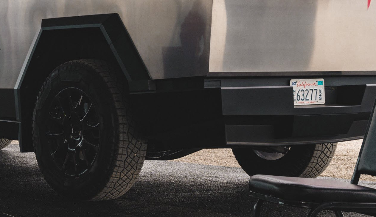 tires cybertruck