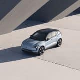 Volvo EX30 from above